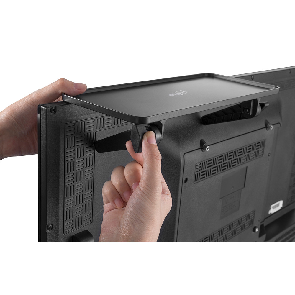 Suporte Tipo Prateleira para TV, Até 6kg, Para Conversor, Alexa, Caixa de Som, Preto, ACE08D, ELG em Oferta na Shopee