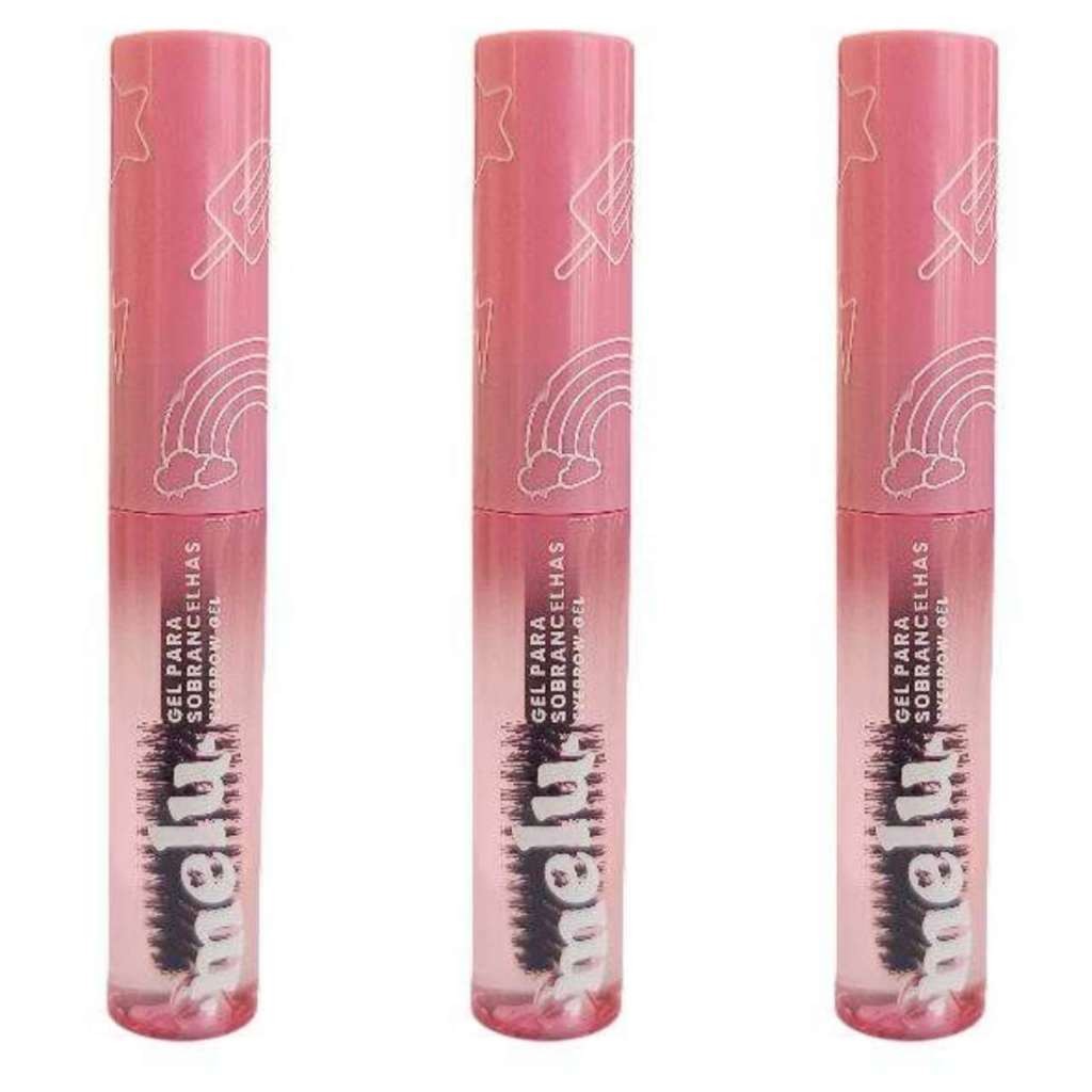 Kit 3/2/1 Gel para Sobrancelhas Incolor melu by Ruby Rose Flash sale em Oferta na Shopee