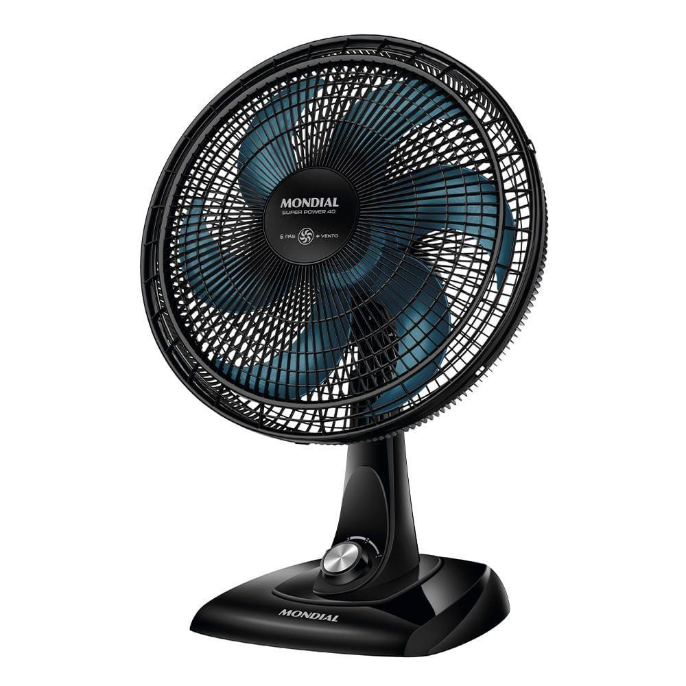 Ventilador De Mesa Mondial - 06 Pás - Vsp-40-ap Vent 40cm Vsp-40-ap 220v/60hz Super Power em Oferta na Shopee