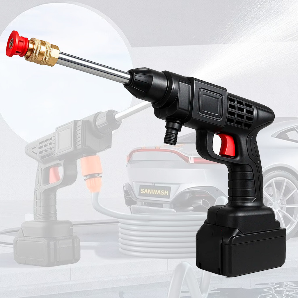 Lavadora Alta Pressão VAP Lava Jato Portátil Recarregável Sem fio Profissional Viagem em Oferta na Shopee