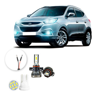 Ultra Led Nano 22000lm Hyundai Ix35 2010-2015 Farol Milha em Oferta na Shopee