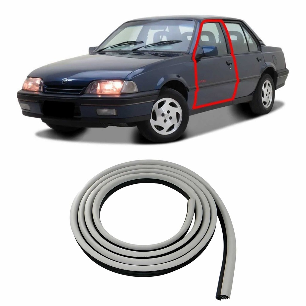 Borracha de Vedação Porta Chevrolet Monza 1991 a 1996 Borrachauto