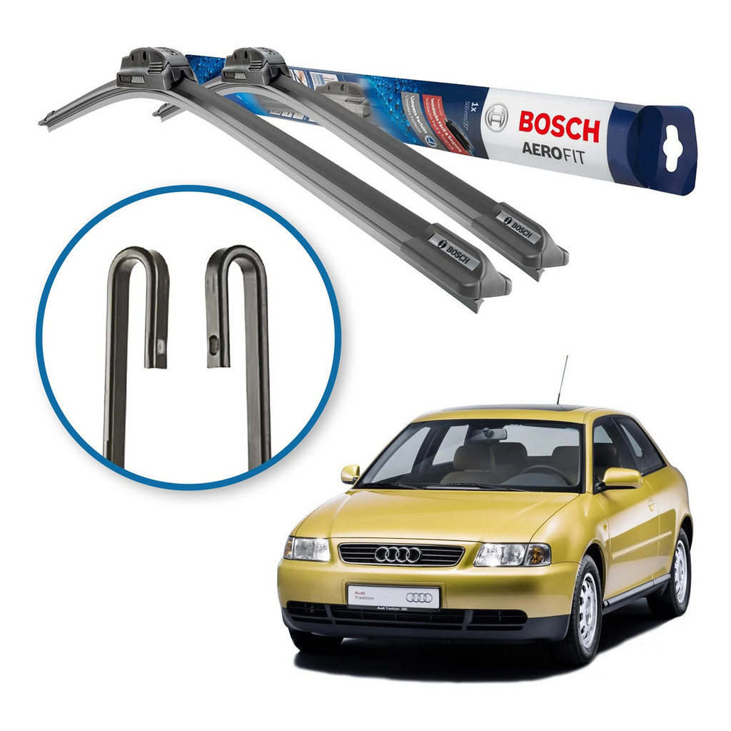 Palheta Limpador Chuva Parabrisa Bosch Audi A3 1996 A 2003 em Oferta na Shopee