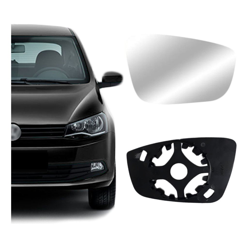 Lente Espelho Retrovisor Gol Voyage Saveiro G5 2009 A 2019 em Oferta na Shopee