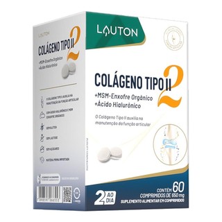 COLÁGENO TIPO II MOVIFLEX COMPLEX COM 60 COMPRIMIDOS em Oferta na Shopee