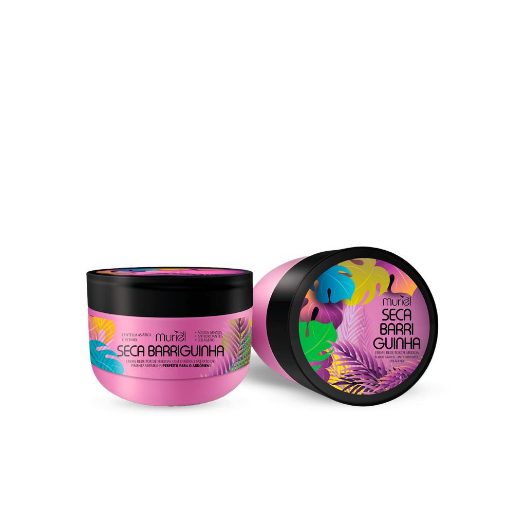 Creme Redutor de Medida Seca Barriguinha 250g Muriel