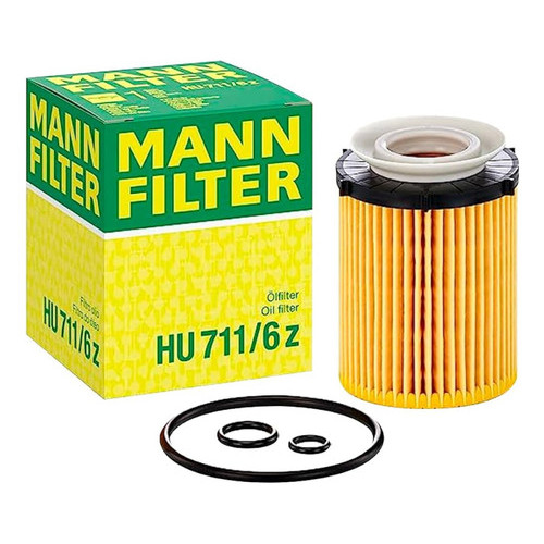 Filtro de Óleo Lubrificante para Mercedes-Benz A200 B200 CLA200 GLA200 1.6 (HU711/6z) em Oferta na Shopee