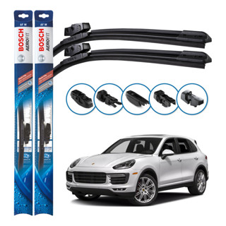 Par de Palhetas Limpador Parabrisa Multiclip Original Bosch Porsche Cayenne 2011 A 2016 em Oferta na Shopee