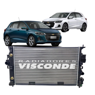 Radiador Visconde Gm Onix Turbo 2019 2021 2023 2024 Automatico em Oferta na Shopee