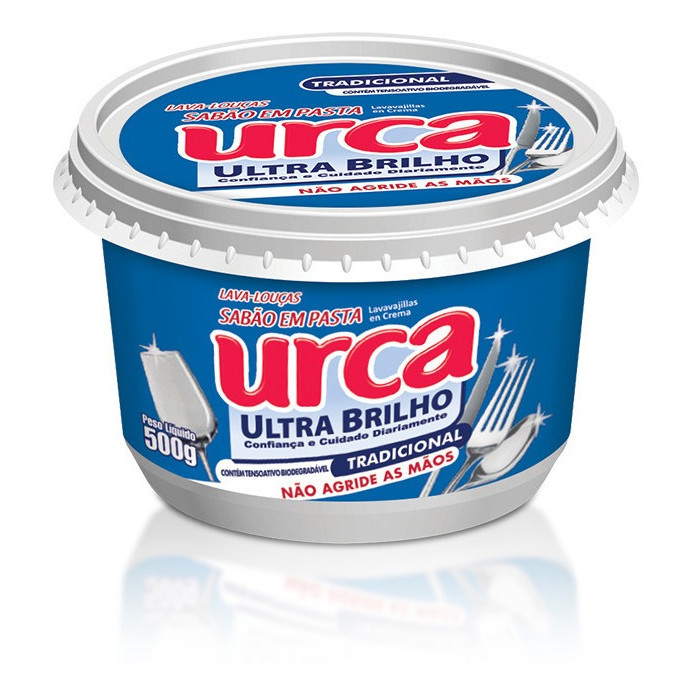 Sabão em Pasta Tradicional Urca Pote 500g