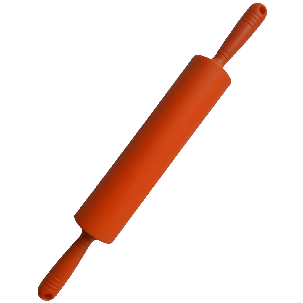 Rolo Abridor de Massa Pizza 31 cm Em Silicone Antiaderente Terracota em Oferta na Shopee