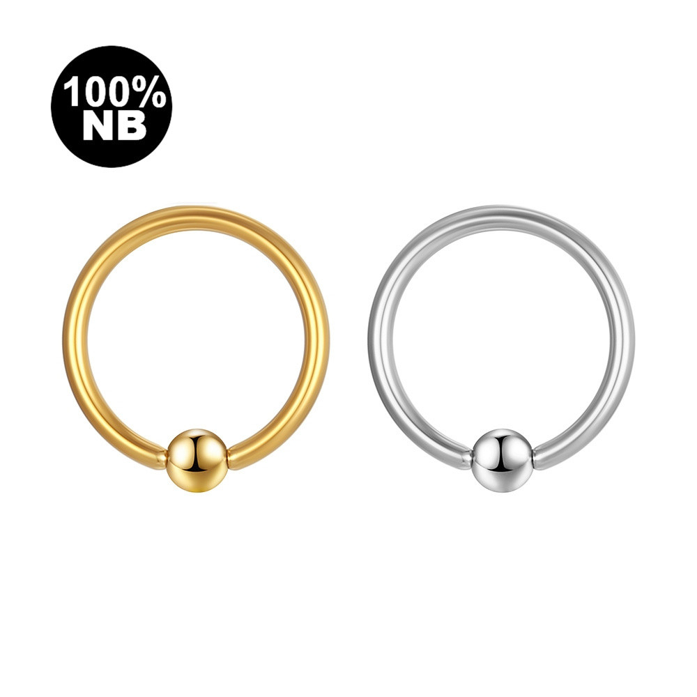 Lomiss Piercing Helix Septo Rook Conch Nariz Captive Niobio em Oferta na Shopee