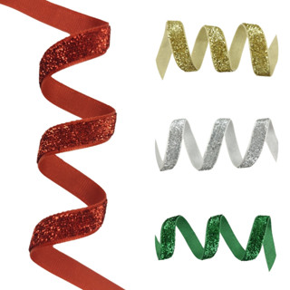 Fita Lurex Esponjada Glitter Kit Natal 4m 10mm Escolha Cor em Oferta na Shopee