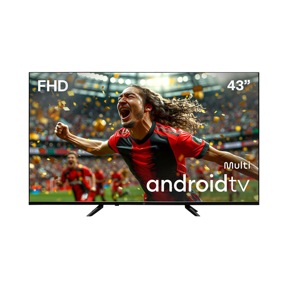 Smart TV DLED 43 Full HD Multi Essencial Android 11 3HDMI 2USB