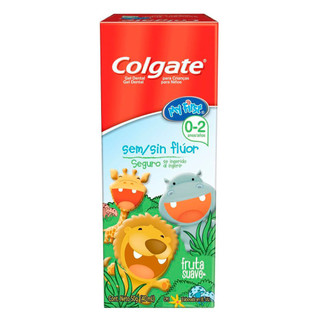 Gel Dental Infantil Colgate My First Sem Flúor com 50g em Oferta na Shopee