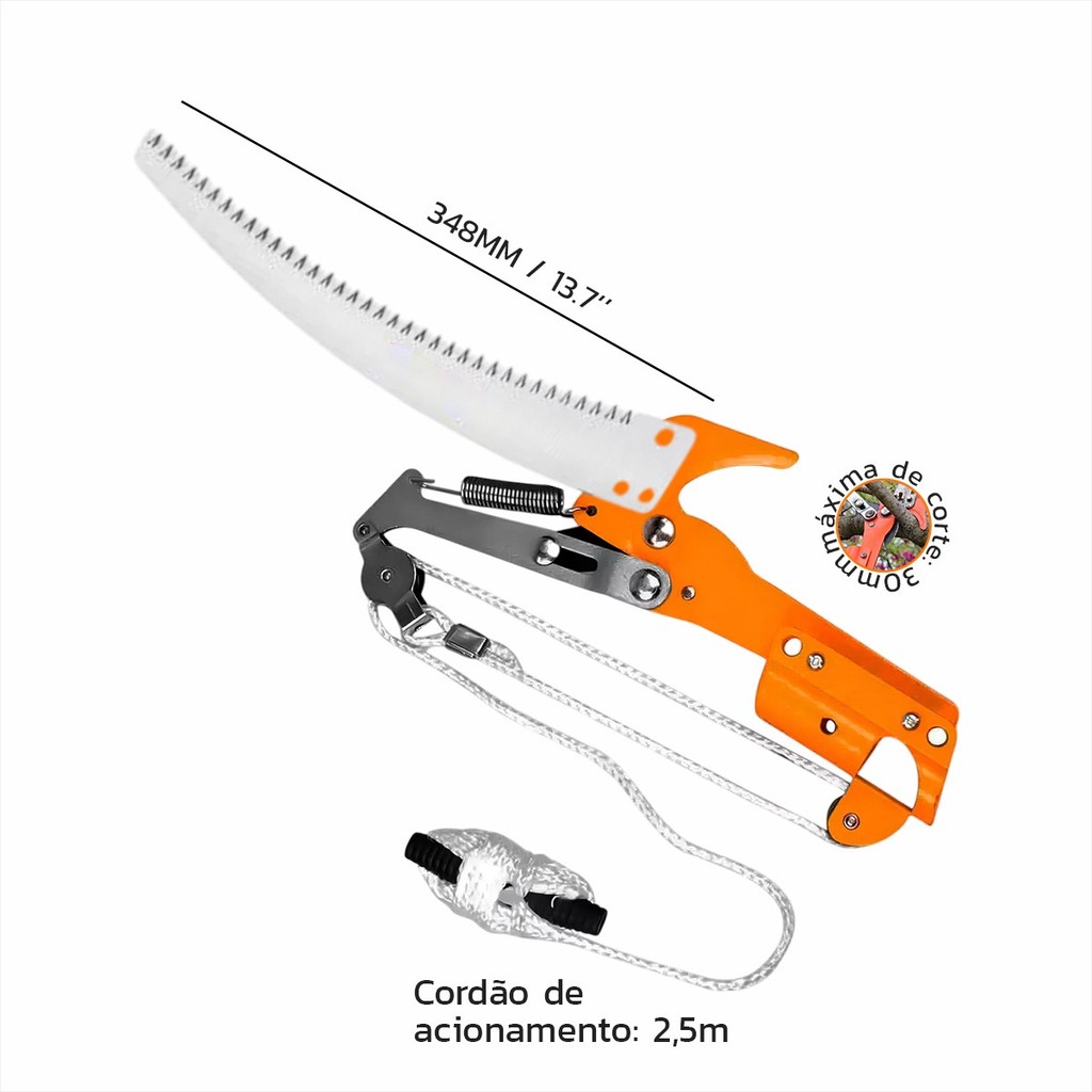 Podador Profissional De Galho Alto Poda Com Serrote