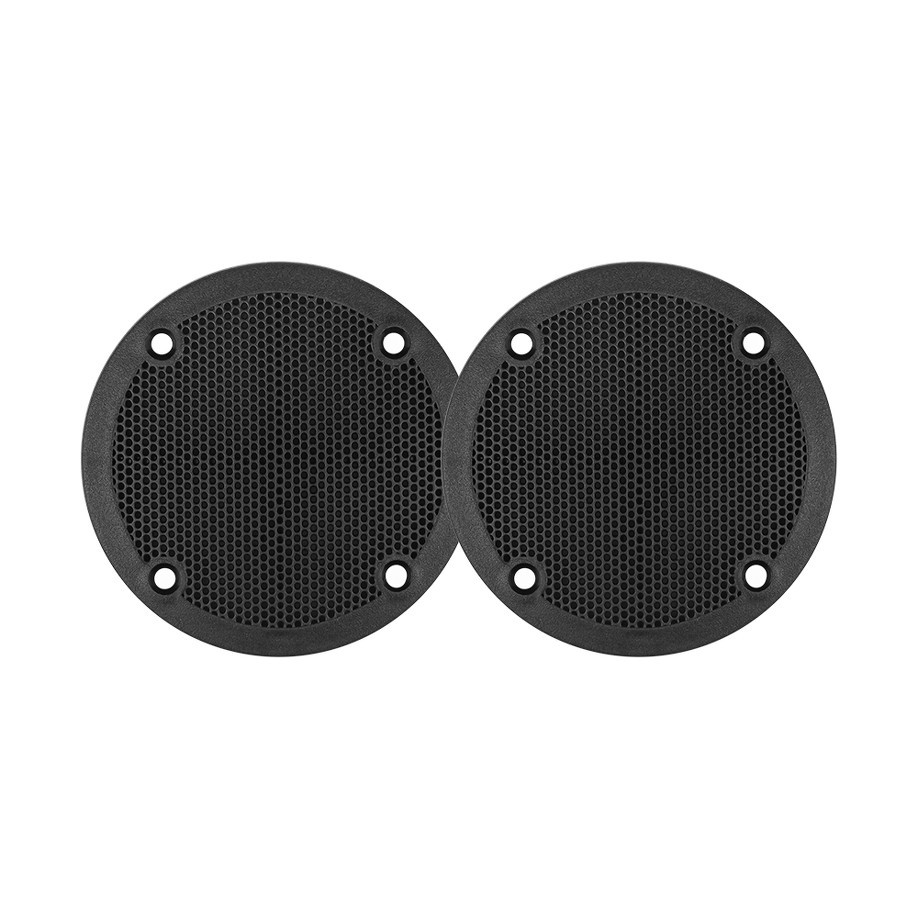 Par Tela Plástica 8,5CM Para Tweeter Leson Som Automotivo Profissional Top Novo