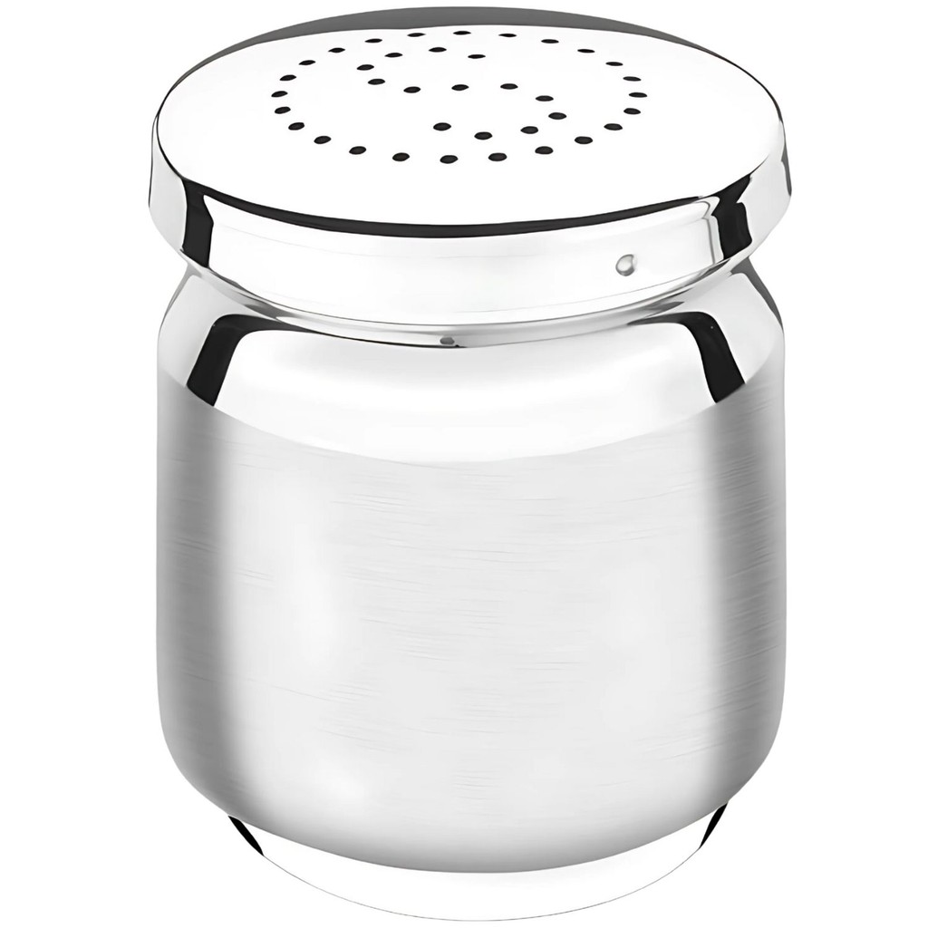 Saleiro Tramontina Utility Inox Fosco Tampa Perfurada "S" Mesa Cozinha Temperar Pratos Lava-Louças