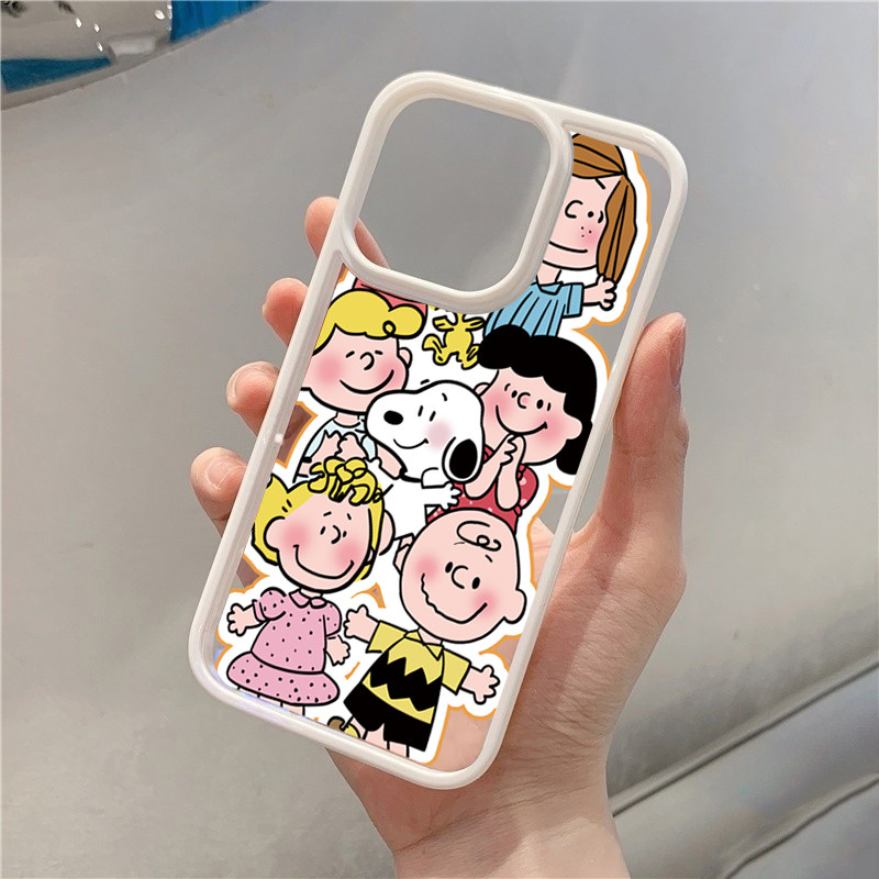 Capa De Telefone Para Samsung A15 A56 A55 A06 A16 A35 A05S A26 A36 A54 A12 A52 A34 5G A32 Bonito Snoopy Dos Desenhos Ani