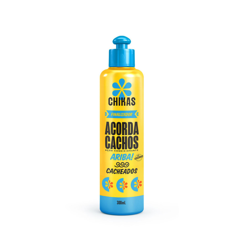 Finalizador Chikas Cacheados Acorda Cachos - 300mL em Oferta na Shopee