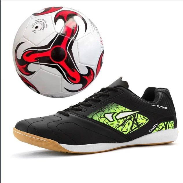 Kit Tênis Chuteira Salão Futsal Quadra Leve + Bola Brinde