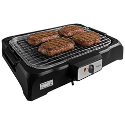 Churrasqueira Elétrica 1800W 8 Níveis Portátil de Mesa 220v
