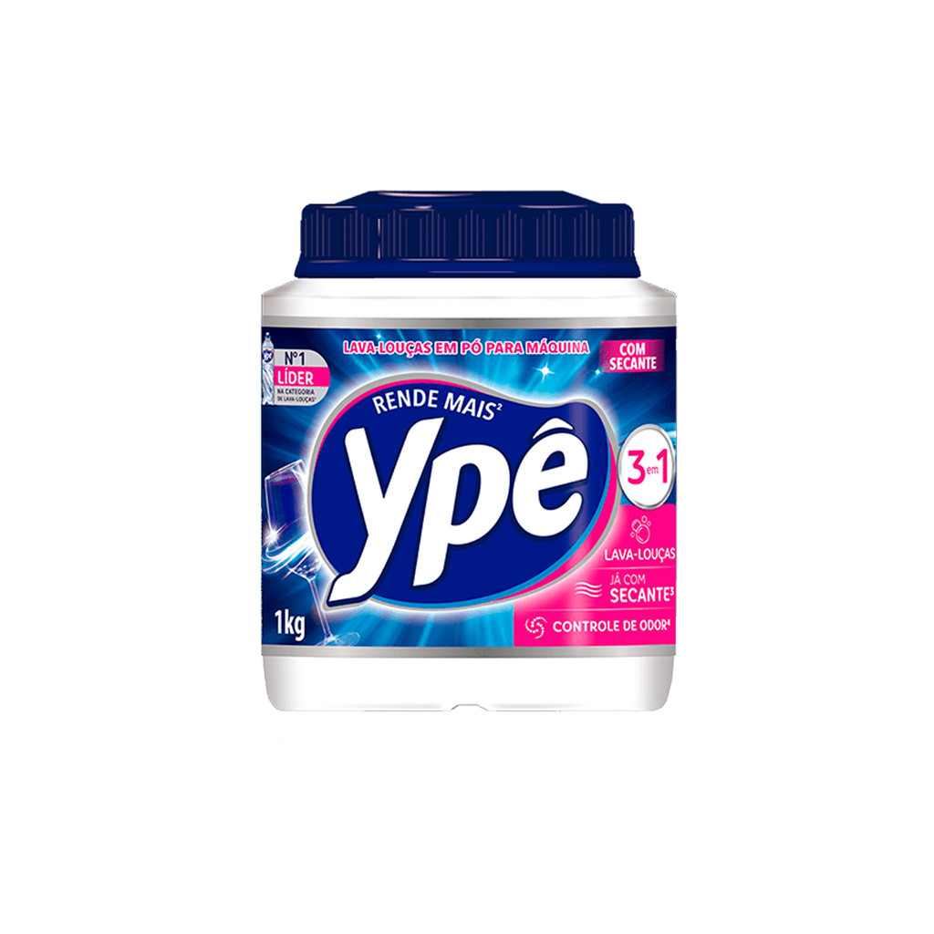 Imagem Lava Louças em Pó para Máquina 1kg Ypê