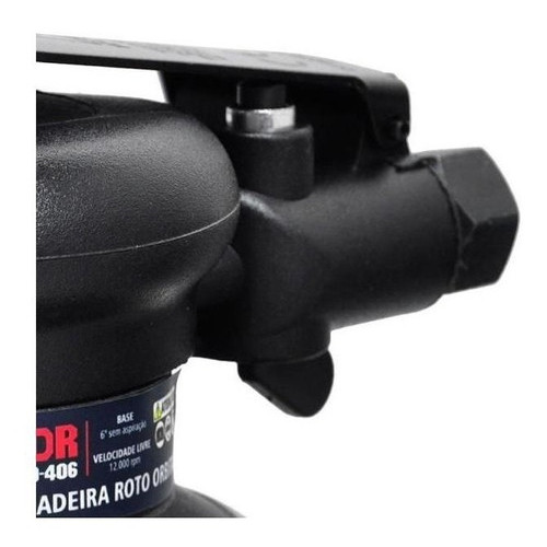 Detalhes do Lixadeira Pneumática Roto Orbital 6 Polegadas Hookit Roquite Rokite Rp3 Super Potente Pdr Pro-406