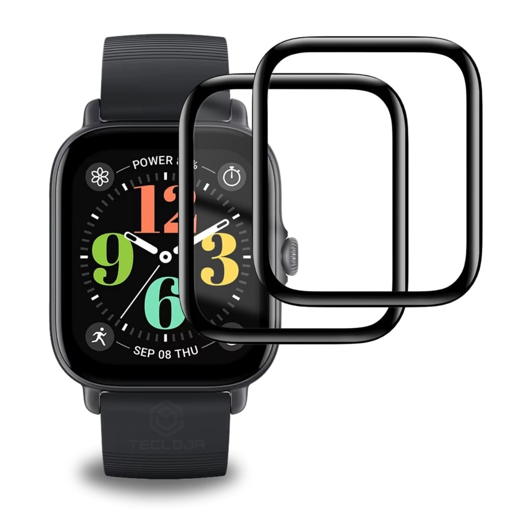 Kit Com 2 Películas 3d Para Relógio Amazfit GTS 4 Mini New A2035 Película Para GTS 4 Mini New