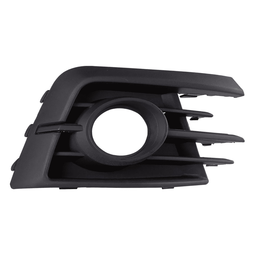 GRADE MOLDURA FAROL AUXILIAR VW GOL GVII 17/18 (COM FURO PARA MILHA) ARO PRETO LADO DIREITO