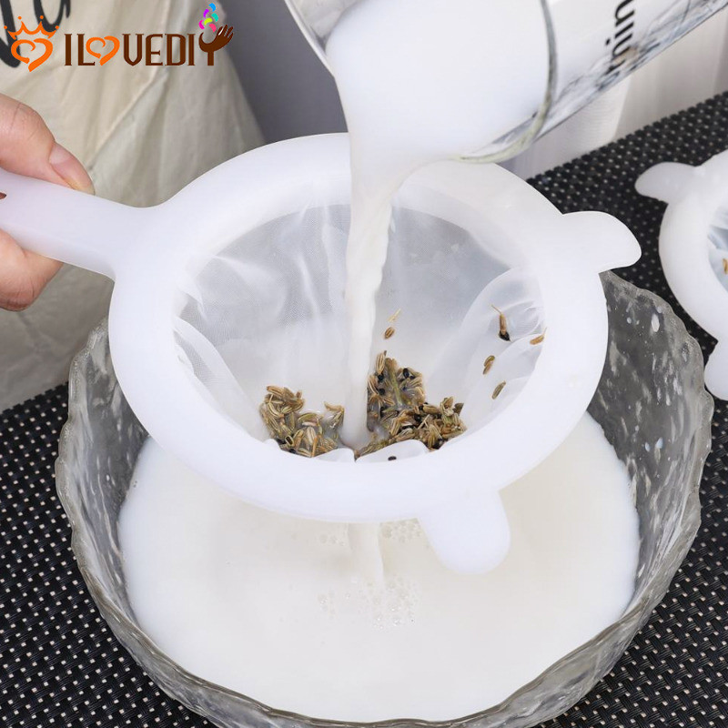 [Destaque] Saco De Filtro De Malha Fina-Bolsa De Tecido Bolso Para Espremer Água-Cozinha-Anti-Vazamento , Vários Tamanho