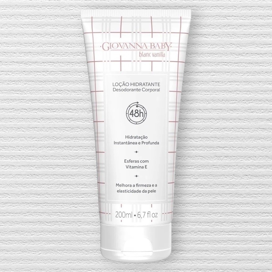 Loção Hidratante Desodorante Giovanna Baby Blanc Vanilla 200ml