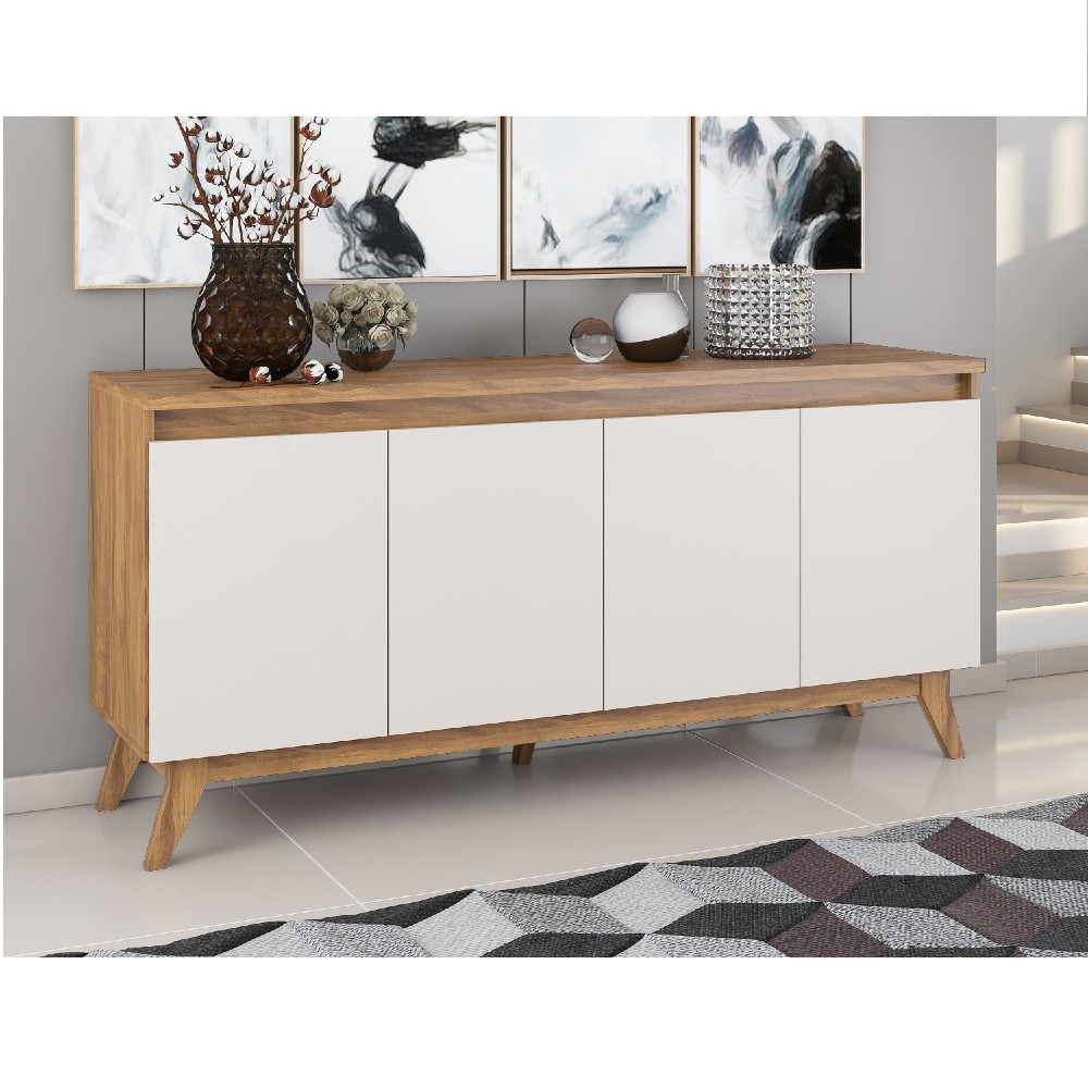 Balcão Buffet 4 Portas Terni Viero em Oferta na Shopee