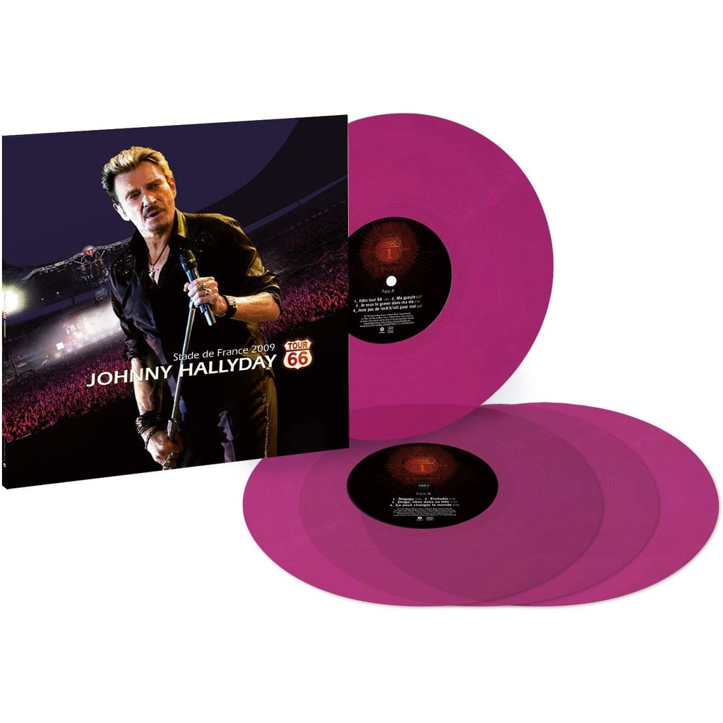 LP Vinil - Tour 66 Stade de France de Johnny Hallyday 6960151