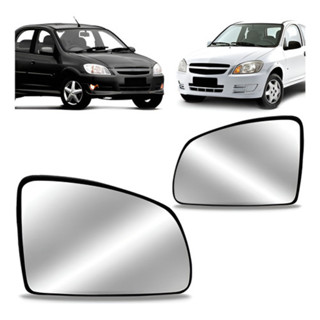 Par Lente Espelho Retrovisor Celta Prisma 2006 07 08 A 2012 em Oferta na Shopee