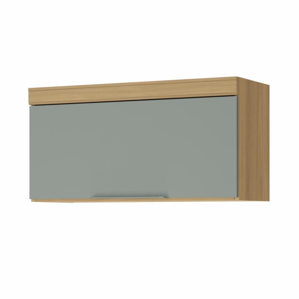 Armário Aéreo Marquesa Nesher MDF 1 Porta Nature Verde