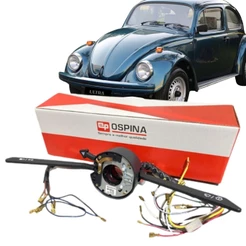 Chave Seta Completa Volkswagen Fusca Itamar - 1993 a 1996 - Farol Alto / Alerta / Limpador Parabrisa - Alavanca
