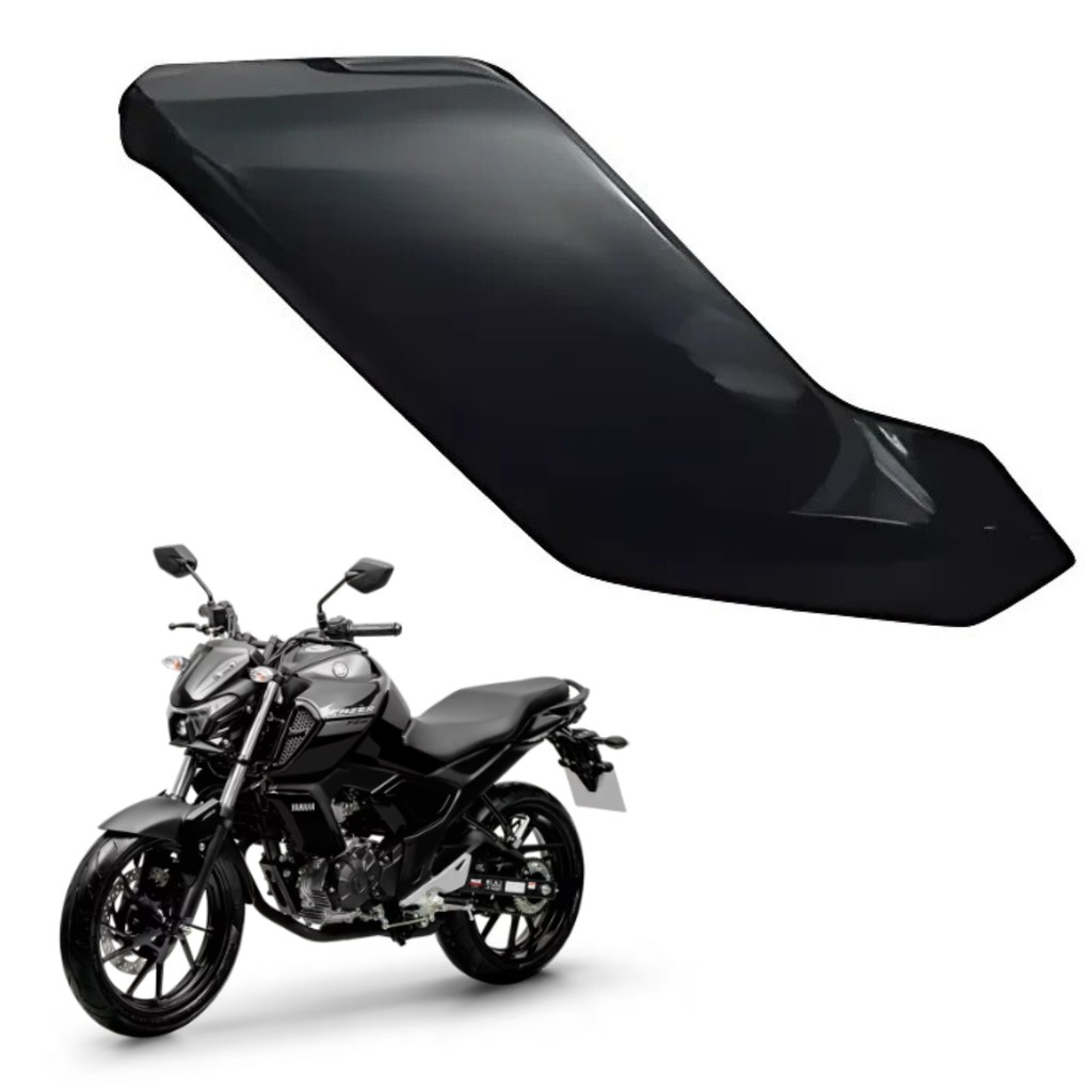Tomada Ar Aba Lateral Esquerda Preto Brilho Fazer Fz15 2023 2024