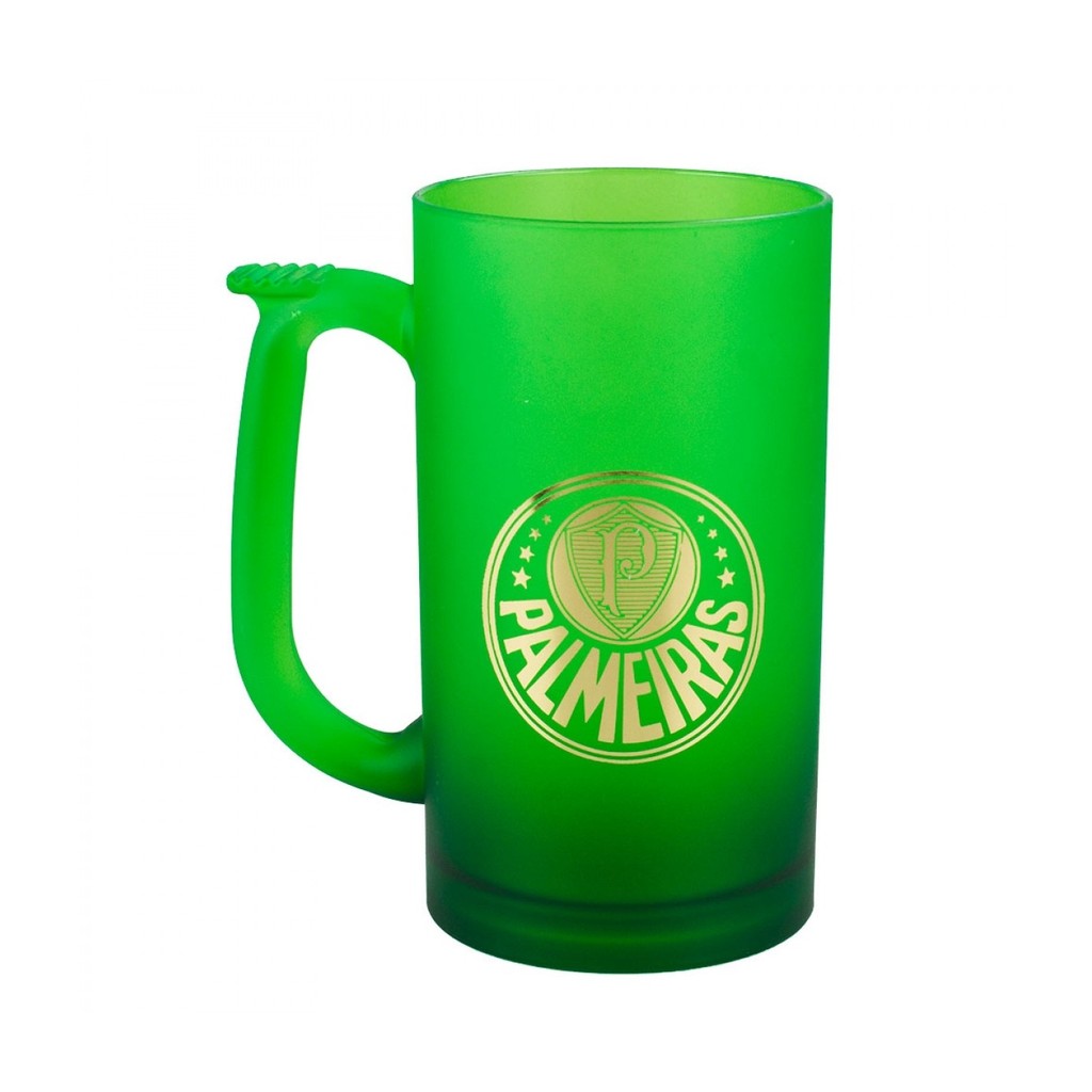 Caneca Chopp Degrade 500ml - Palmeiras