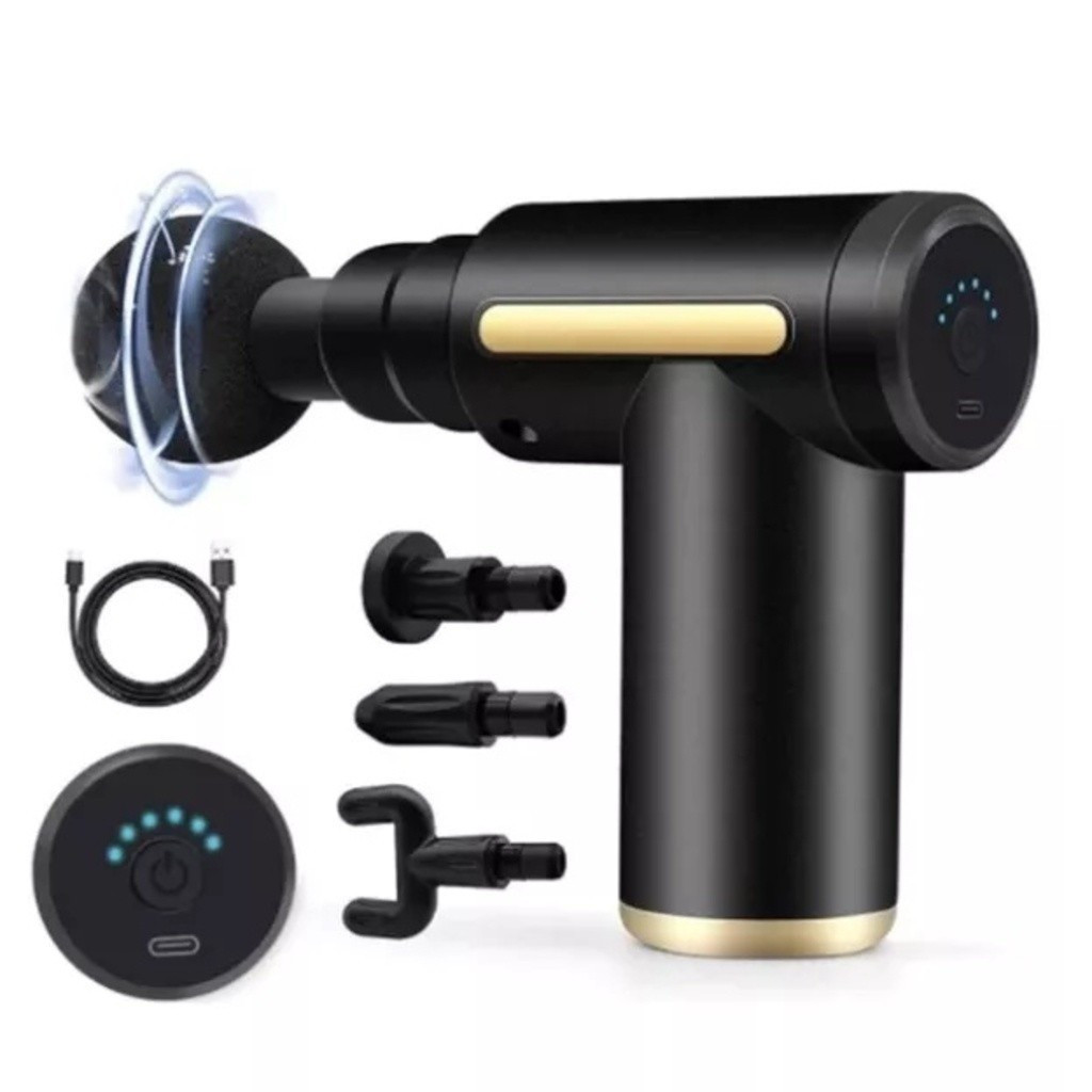 Massageador Elétrico Profissional Muscular Pistola Original Massagem Gun em Oferta na Shopee