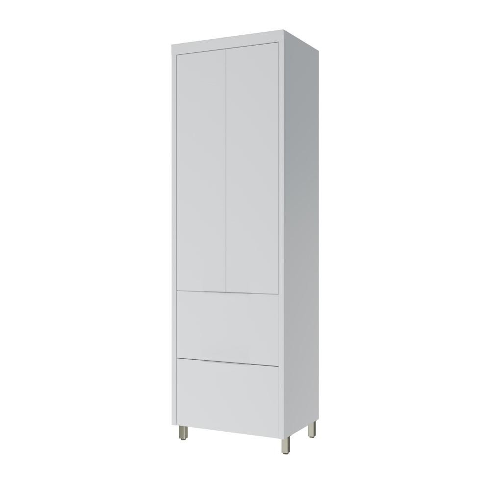 Paneleiro de Cozinha Nesher Marquesa MDF 2 Portas 2 Gavetas Branco