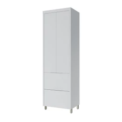 Paneleiro de Cozinha Nesher Marquesa MDF 2 Portas 2 Gavetas Branco
