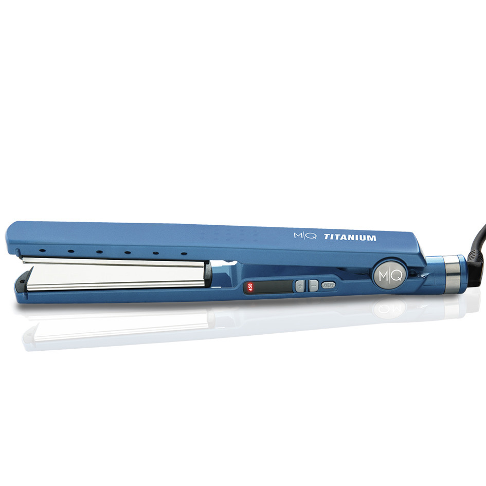 Prancha Titanium Blue MQ Professional Bivolt em Oferta na Shopee