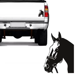 Adesivo Cavalo Hipismo Cowboy Carro Caminhonete Decorativo