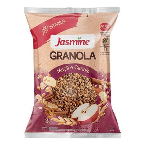 Jasmine Granola Maçã E Canela Integral 1kg