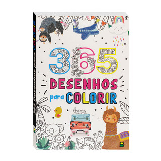 Livro Infantil 365 Desenhos para Colorir em Oferta na Shopee
