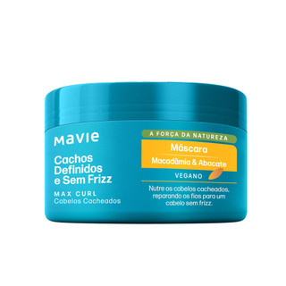 Máscara Capilar Mavie Vegano Max Curl 250ml em Oferta na Shopee