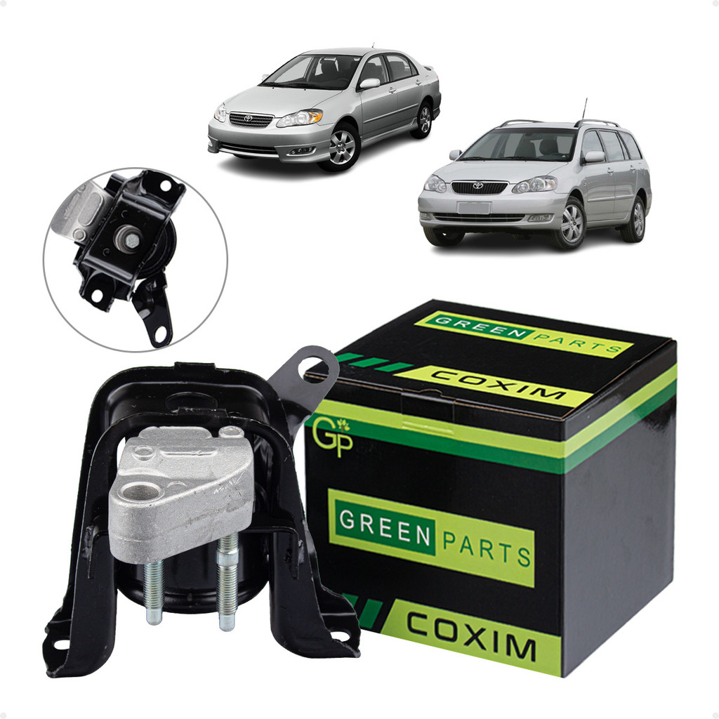 Coxim Motor Direito Toyota Corolla 1.8 16V 2002 a 2008 Toyota Fielder 1.8 16V 2004 a 2007