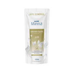 Sabonete Líquido Minná Mãos Sache Milk 450ml