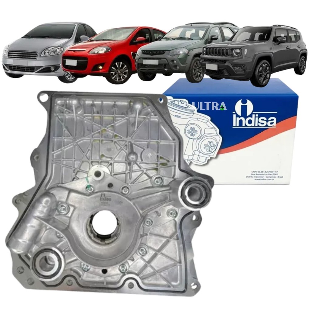 Bomba de Óleo Motor para Fiat / Jeep 1.6 1.8 16v e-Torq Palio / Renegade / Toro / Bravo / Idea / Punto / Siena / Doblo / em Oferta na Shopee